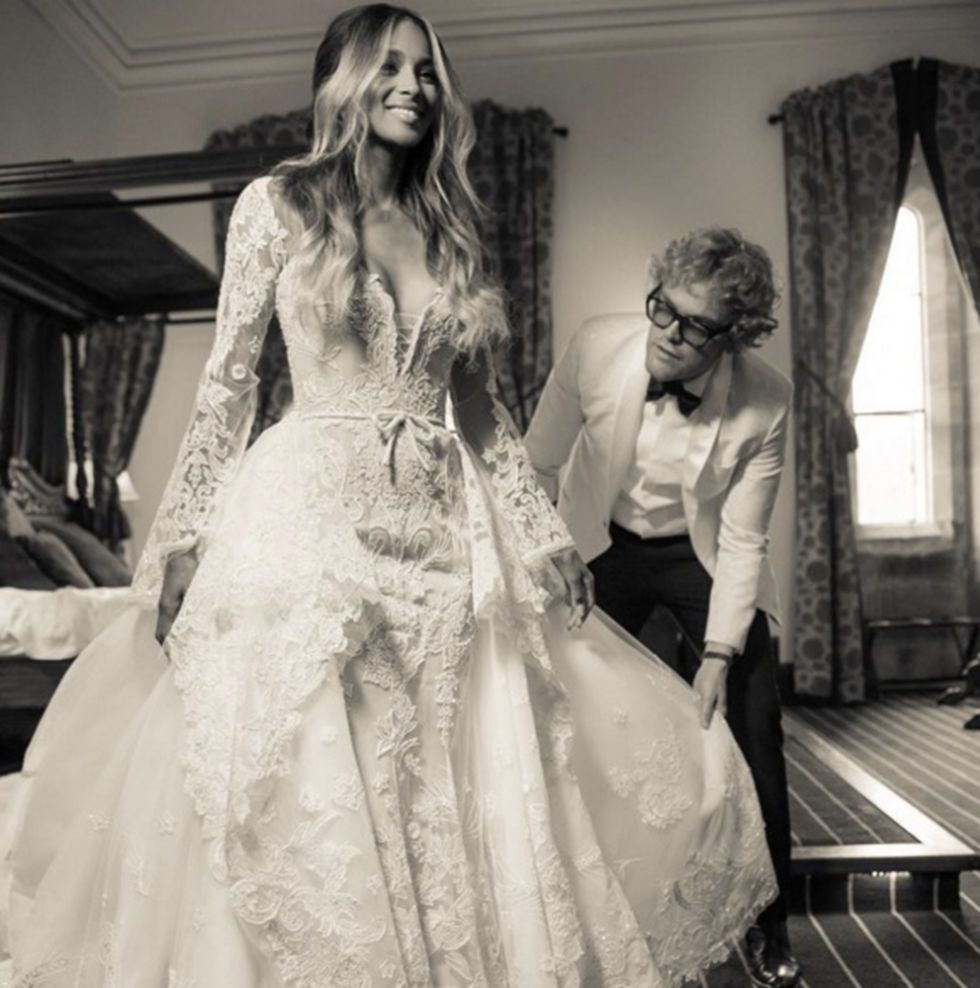 14 Most Gorgeous Celeb Wedding Dresses of 2016