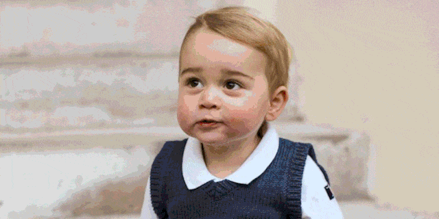 Prince George in pictures