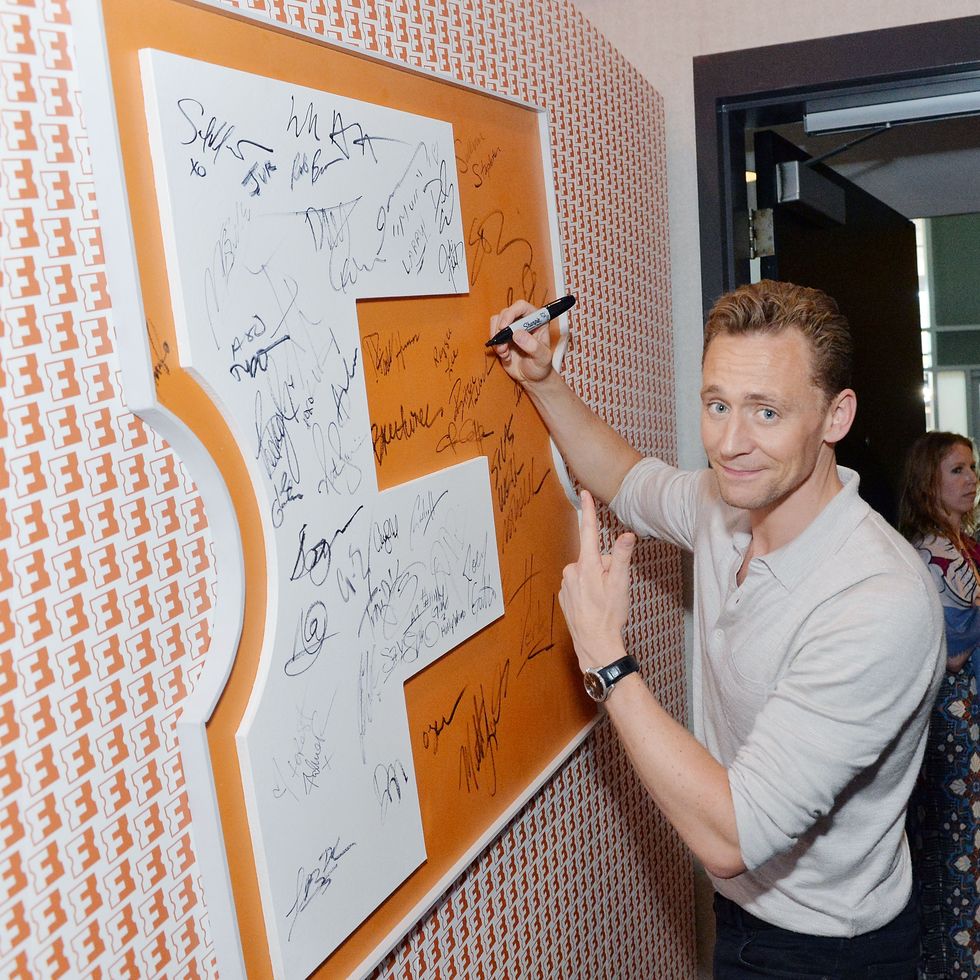 Tom Hiddleston at Comic Con | ELLE UK