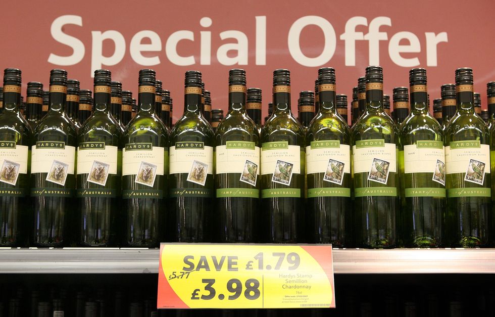 Wine on offer at Tescos | ELLE UK