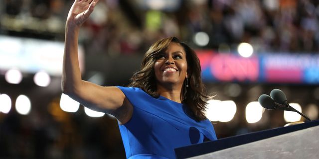 Michelle Obama at the Democratic National Convention 2016 | ELLE UK