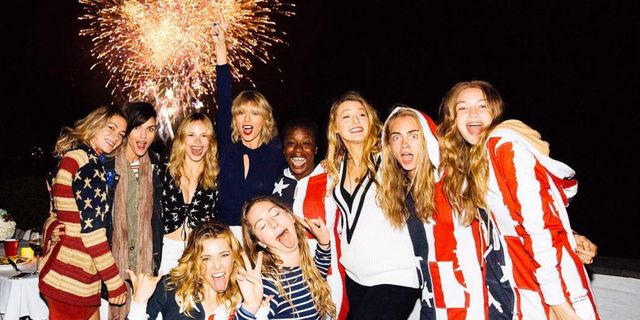 Taylor Swift 4th July party
