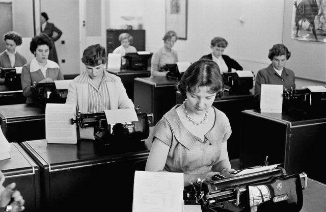 Women typing in office | ELLE UK