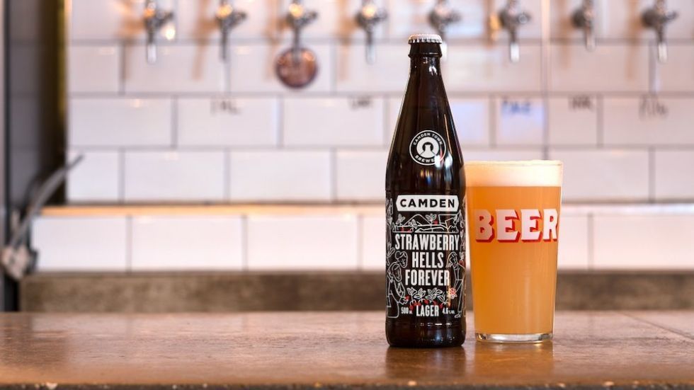 Camden Town Brewery, London  offering free craft beer