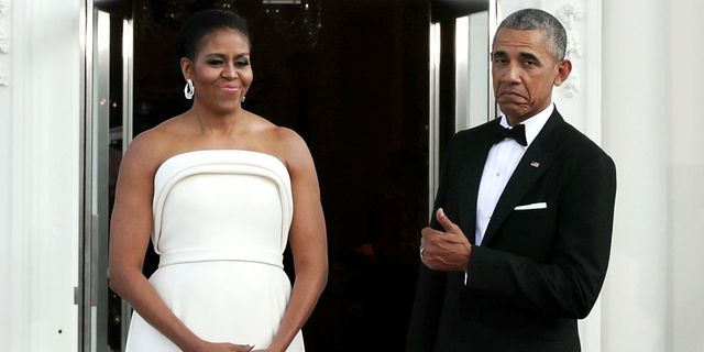 Michelle Obama for a White House State Dinner | ELLE UK