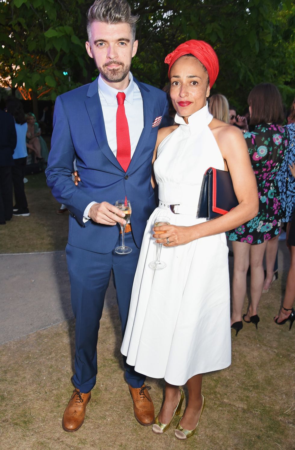 Nick Laird and Zadie Smith | Elle August 2016