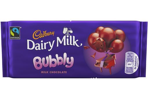 Dairy Milk Bubbly bars | ELLE UK