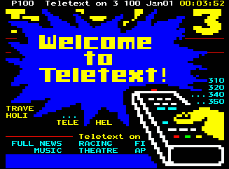 Who needs the internet when you have Teletext?