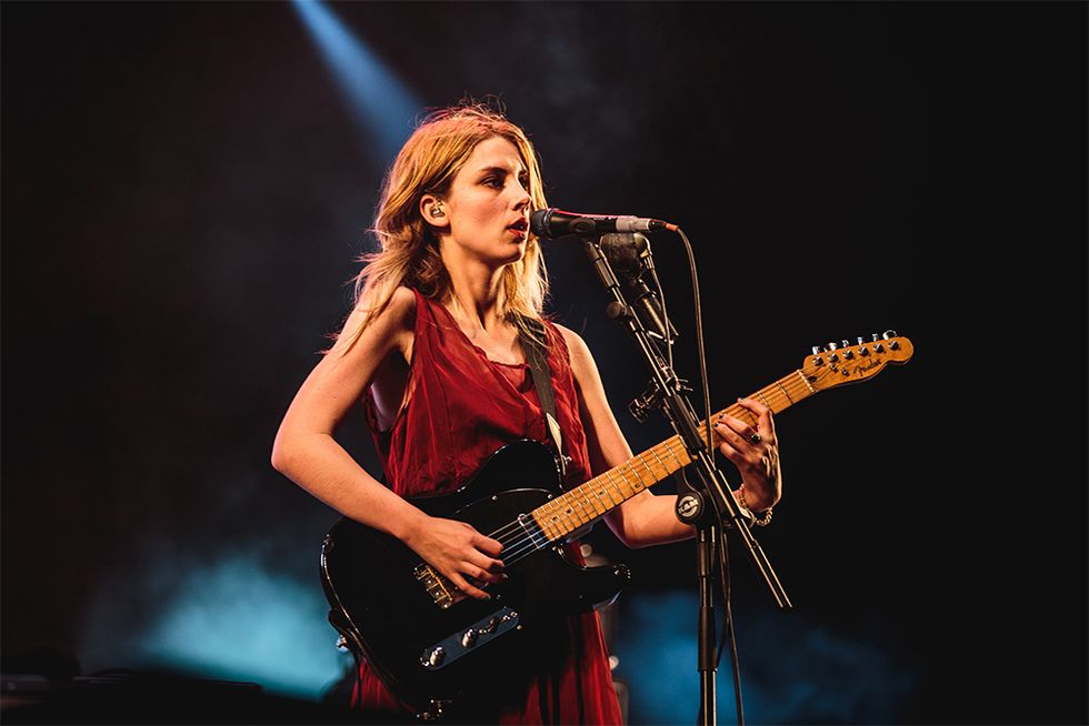 Wolf Alice playing at NOS Alive Festival 2016, Lisbon, Portugal