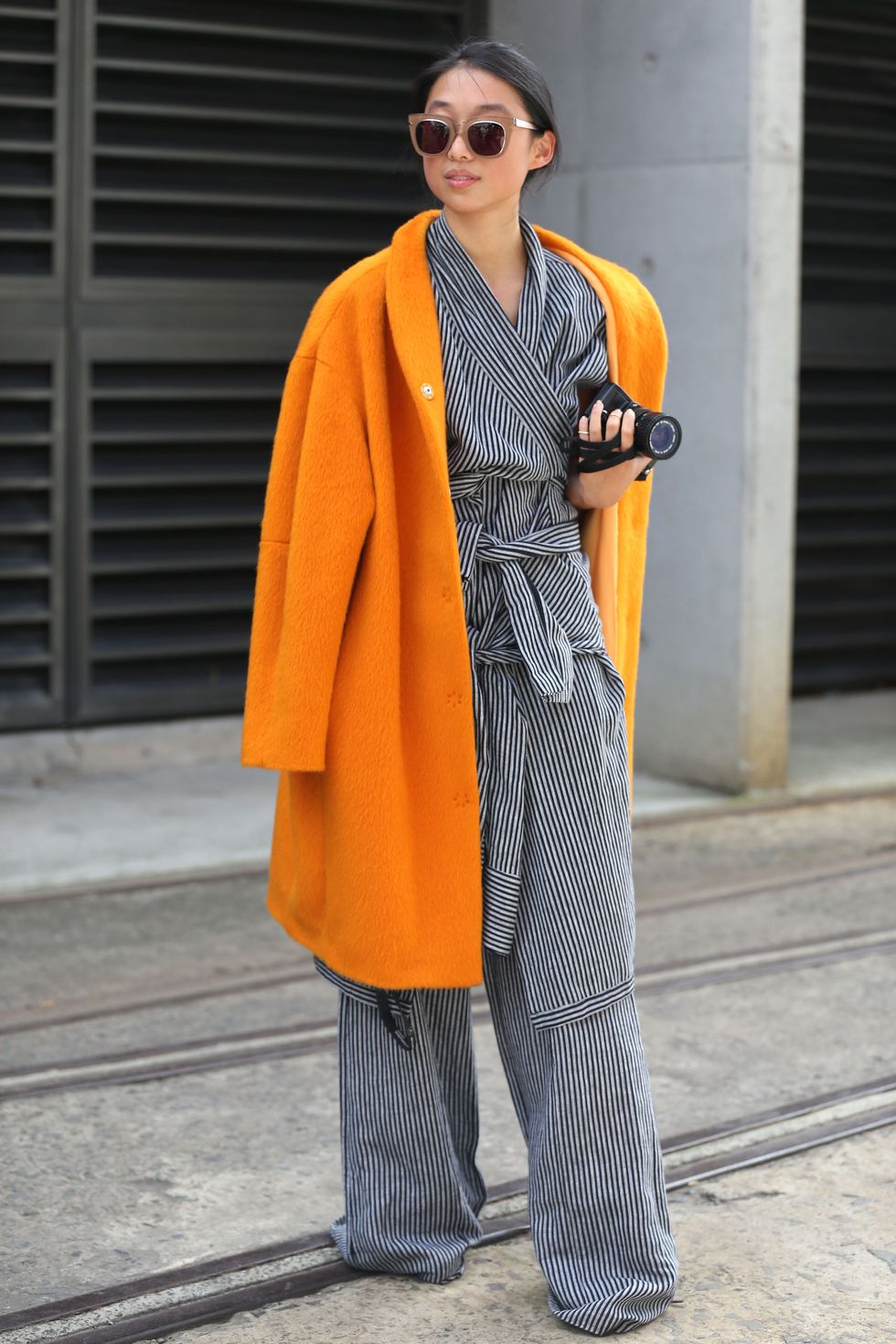 Pyjama Stripe Street Style 2016