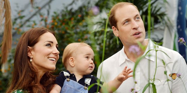 Kate Middleton, Prince William and Prince George | ELLE UK