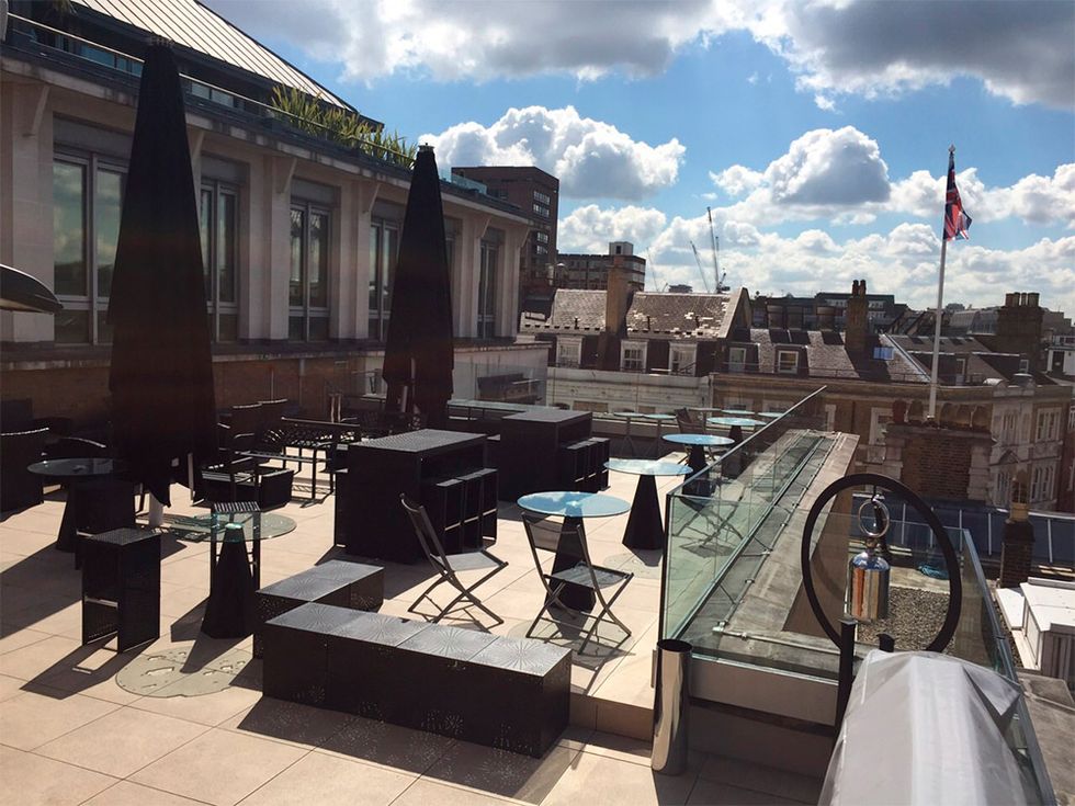Soho Sky Terrace, Courthouse Hotel, London