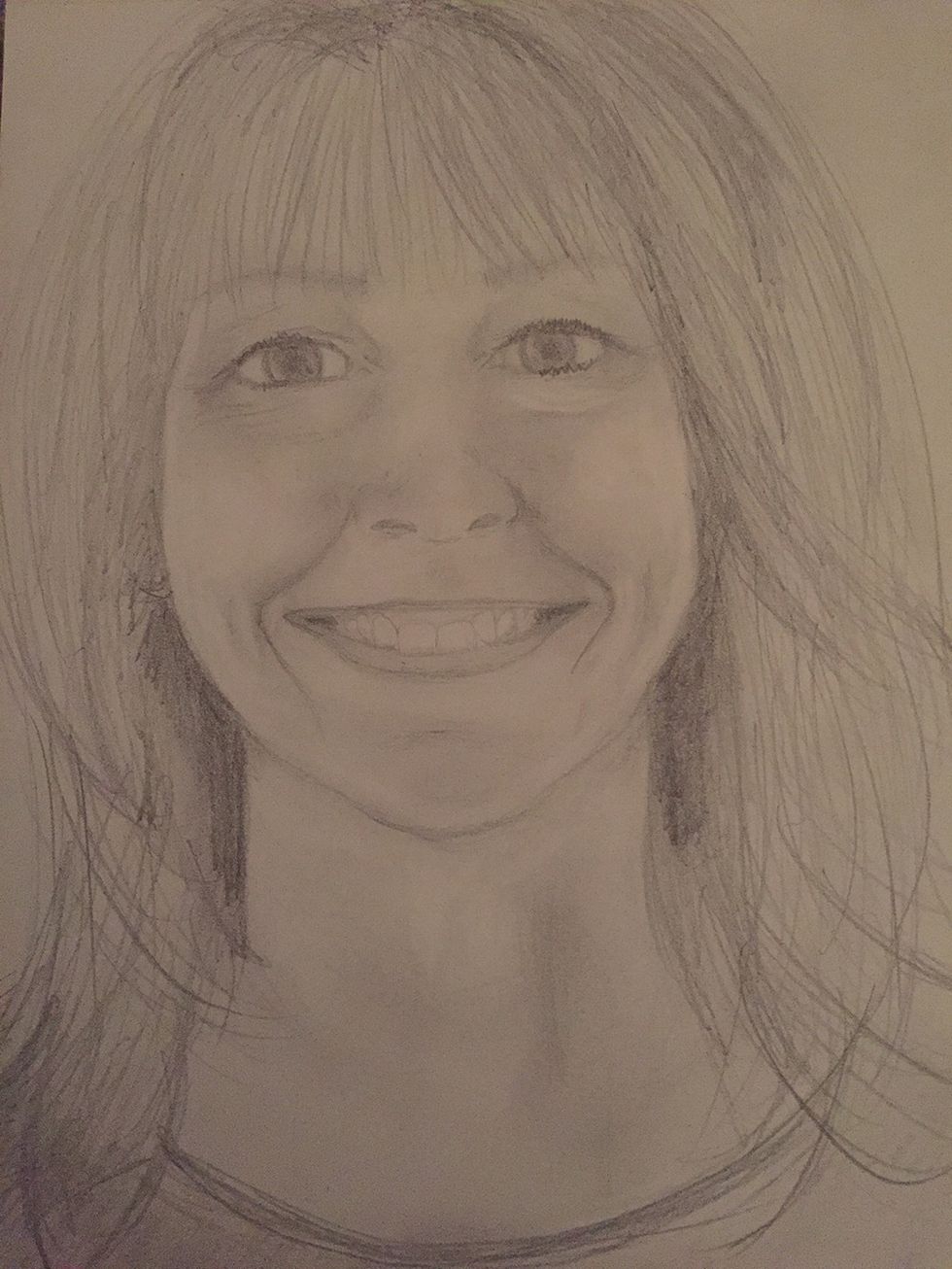 Debbie Black sketch of Susan Morgan
