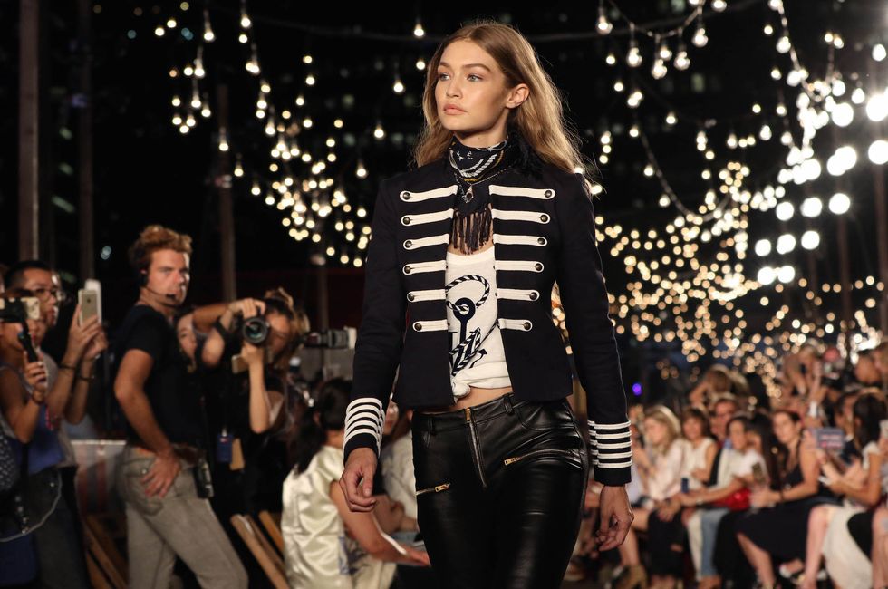 Gigi Hadid Tommy Hilfiger New York Fashion Week SS17