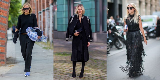 How To Wear Head-To-Toe Black