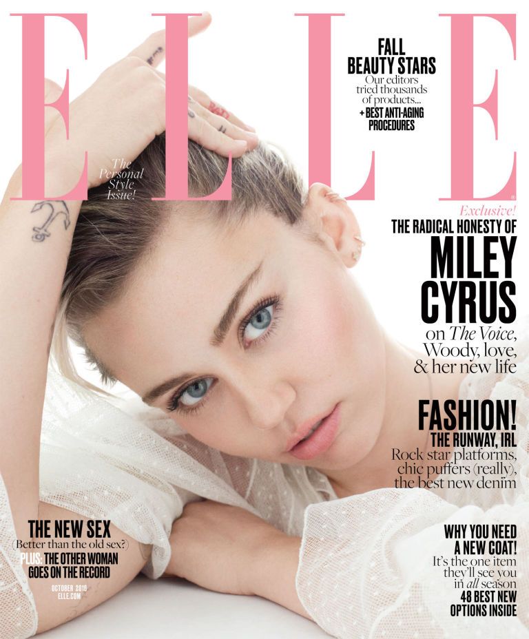 Miley Cyrus for ELLE US | ELLE UK