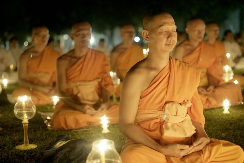 Buddhist monks | ELLE UK