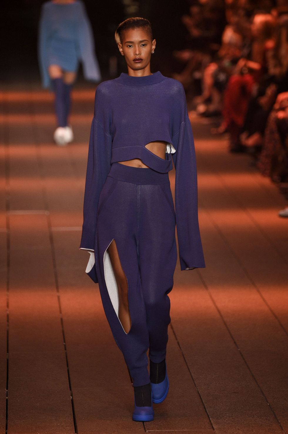 Ysaunny Brito for DKNY, New York Fashion Week SS17