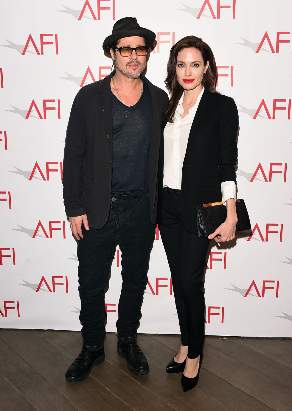 Brad Pitt and Angelina Jolie | ELLE UK