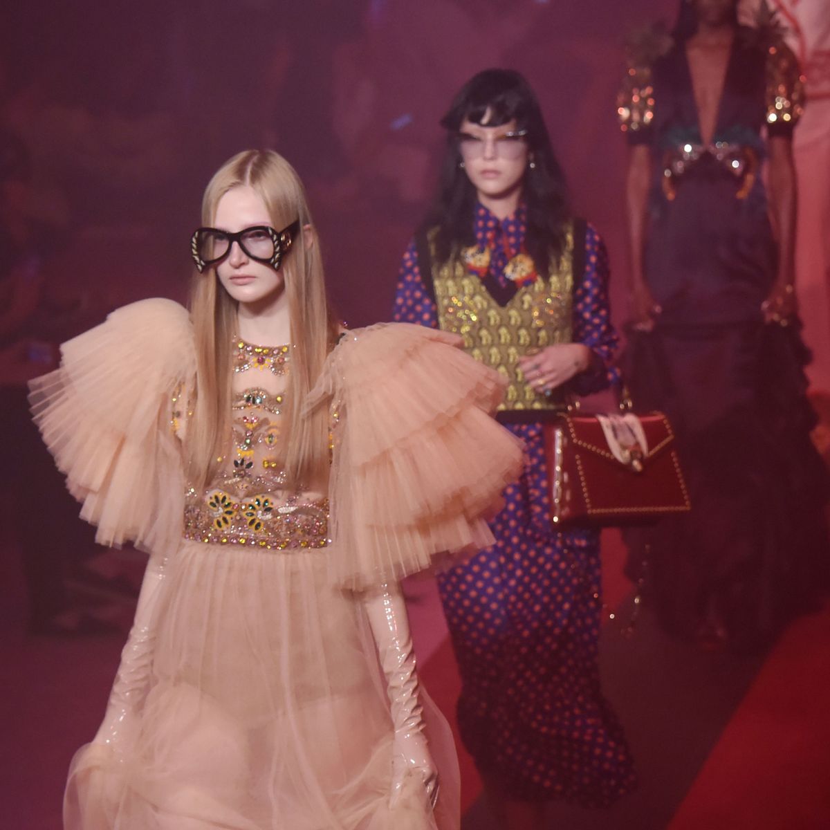 At Gucci, Alessandro Michele Turns The Maximalism Up To Full Blast