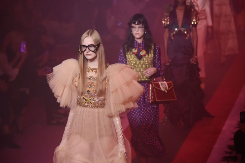 At Gucci, Alessandro Michele Turns The Maximalism Up To Full Blast