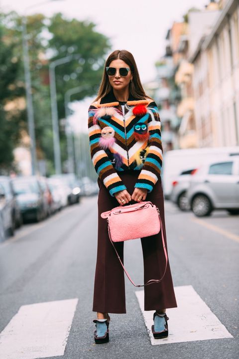 Milan Fashion Week SS17 Street Style: Day 2