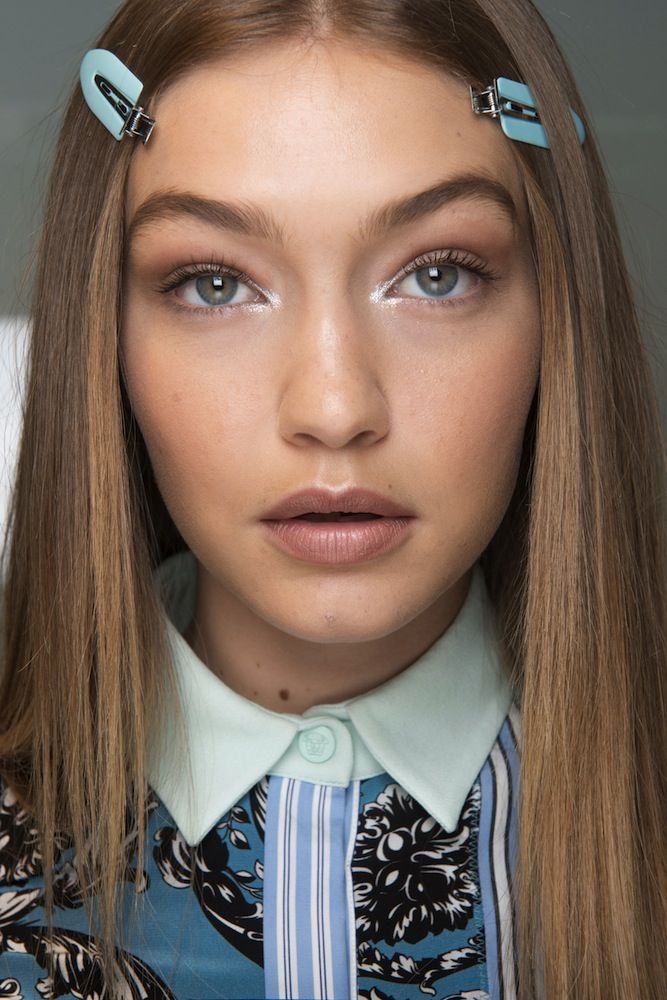 Pat McGrath Hints New Makeup Product On Gigi Hadid At Versace