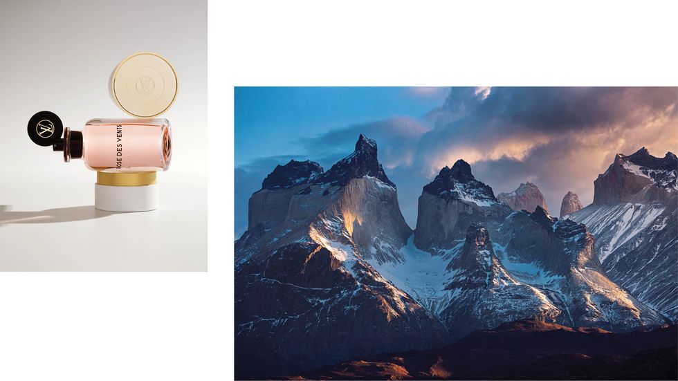 Louis Vuitton Rose Des Vents perfume (2nd-hand), Beauty & Personal