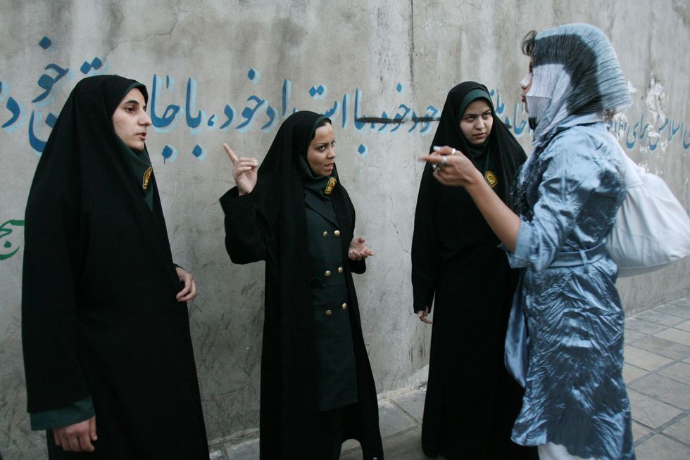Women in Iran wearing headscarves | ELLE UK