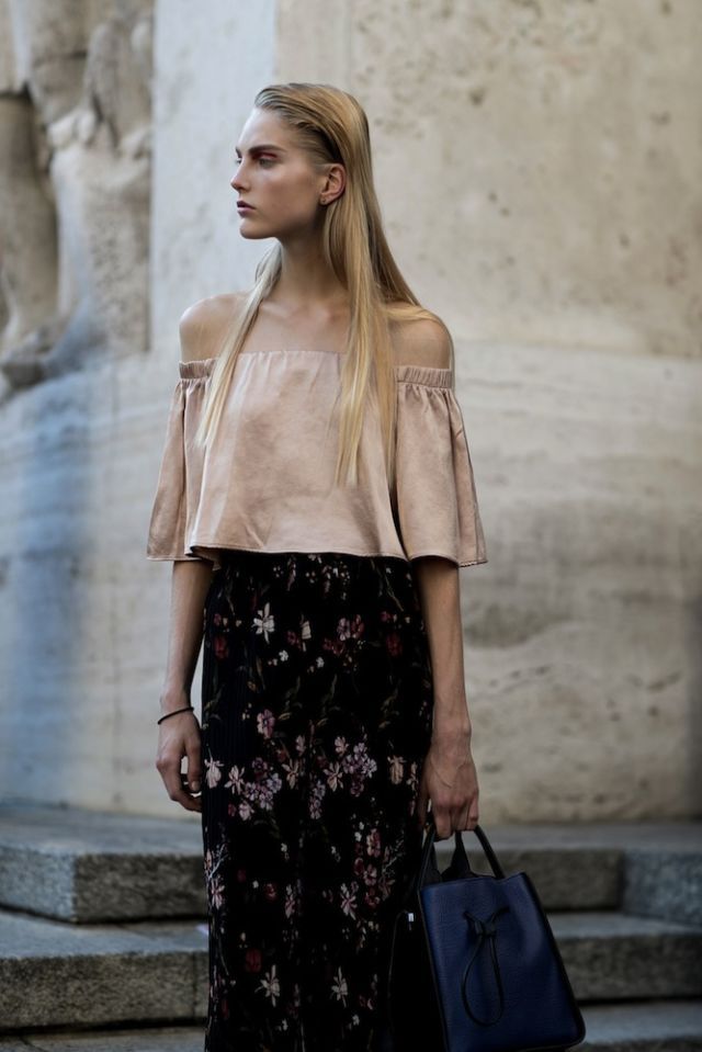 Models off duty at Milan Fashion Week SS17 | ELLE UK