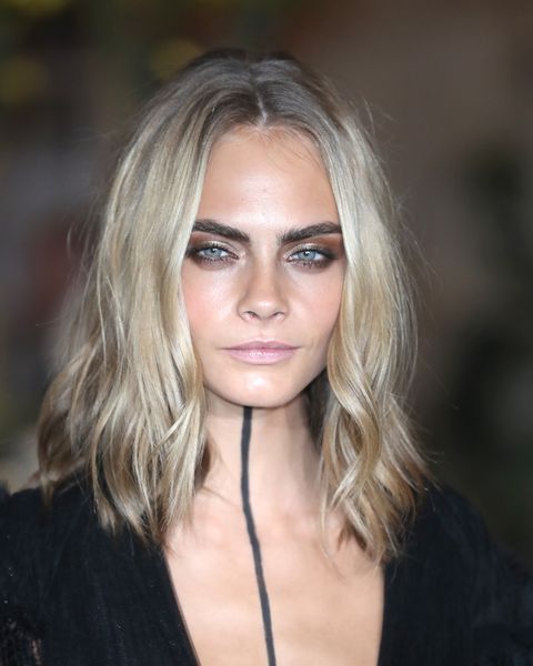 Shoulder Length Hair Medium Length Lob Hairstyle Inspiration