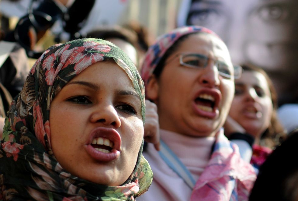 Egypt women protest testing | ELLE UK