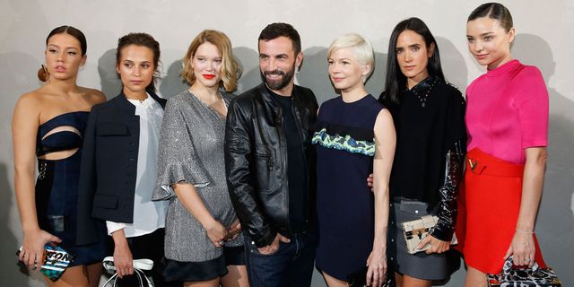 Celebrities At Louis Vuitton SS17