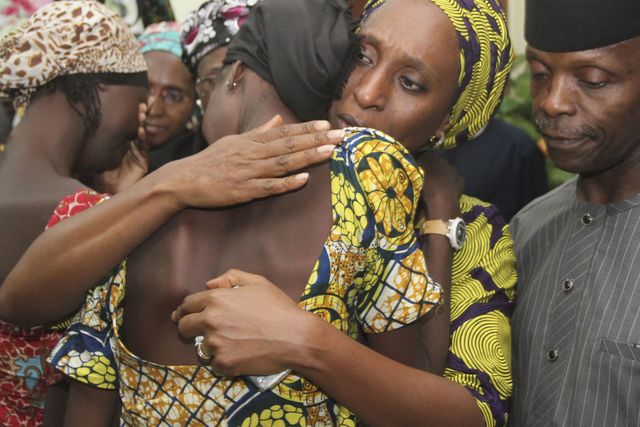 #bringbackourgirls - Nigeria welcomes back some of the students lost to Boko Haram