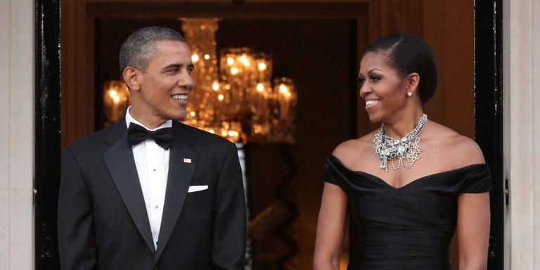 Michelle S Best Looks From Naeem Khan Gown To Carolina Michelle S Style File Her Best Fashion Moments