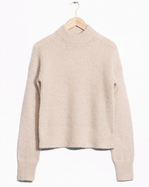 Product, Brown, Sleeve, Sweater, Textile, Outerwear, White, Clothes hanger, Wool, Woolen, 