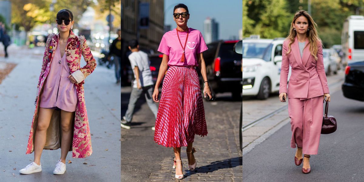 How to Wear Head-to-Toe Pink