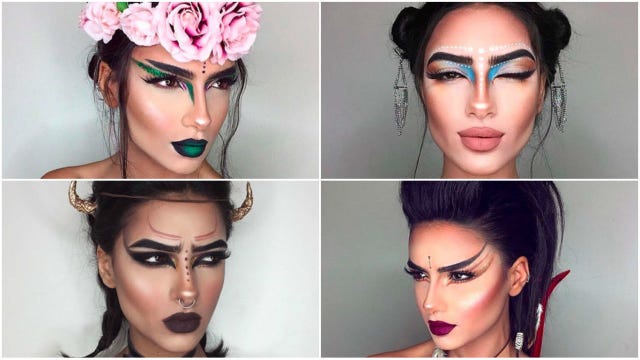 Makeup Artist Creates 12 Stunning Looks for Each of the Zodiac Signs Makeup arti