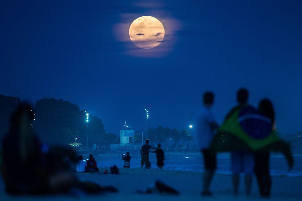 Supermoon in Rio | ELLE UK