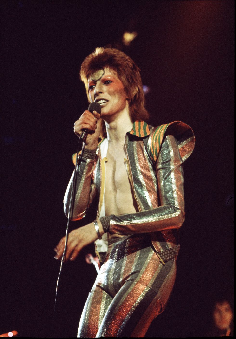 David Bowie on stage | ELLE UK