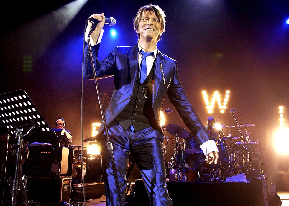 David Bowie in concert | ELLE UK