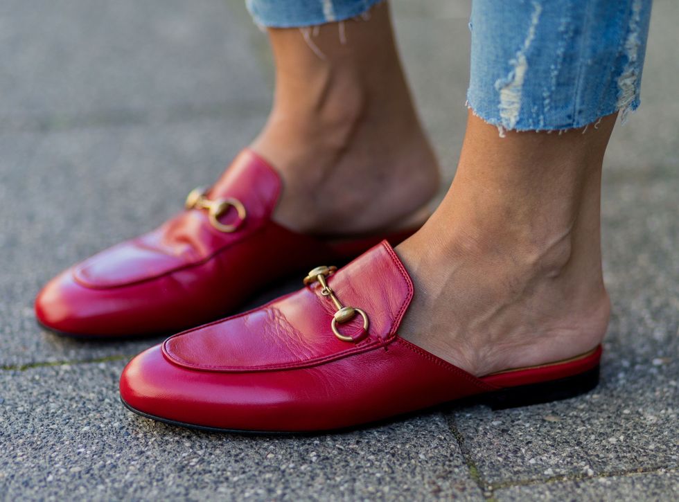 Gucci backless loafers