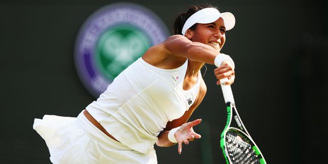 Heather Watson at Wimbledown | ELLE UK