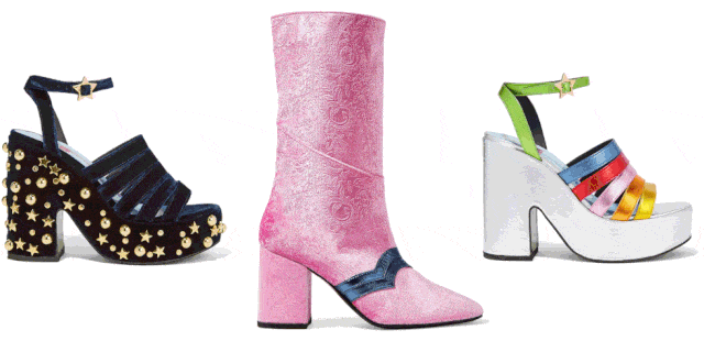 Footwear, Boot, Pink, Magenta, Fashion, High heels, Foot, Fashion design, Costume accessory, Leather, 