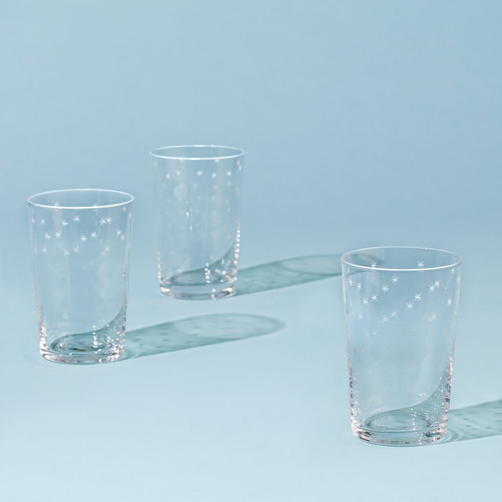 Star design tumblers from Not on The High Street