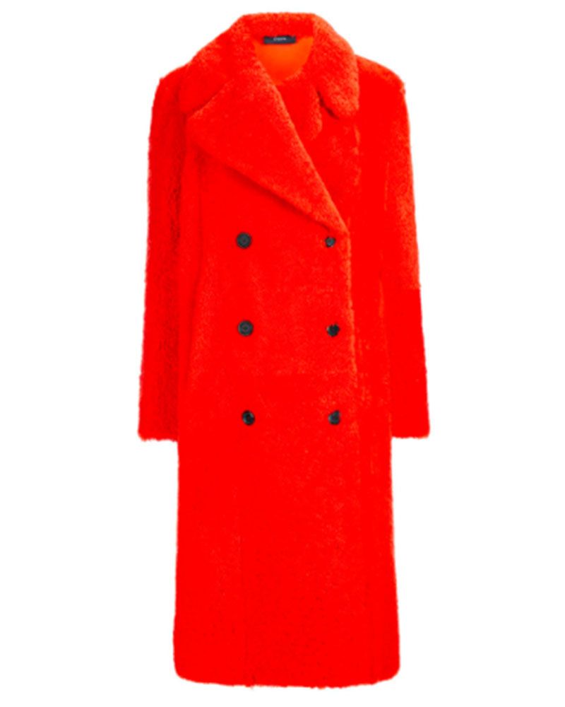 Collar, Sleeve, Coat, Textile, Red, Orange, Carmine, Blazer, Costume, Coquelicot, 