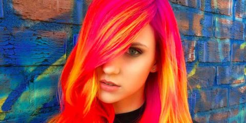 Neon hair | ELLE UK