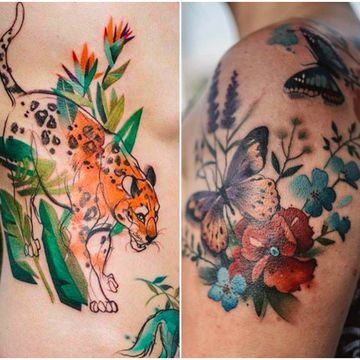 Fairytale tattoos | ELLE UK