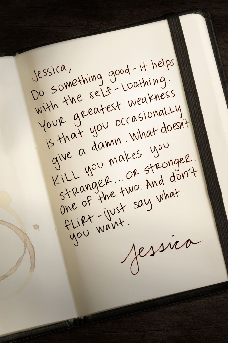 Jessica Jones letter | ELLE UK