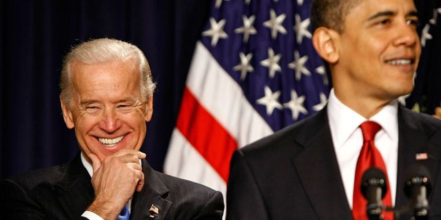 Joe Biden and Barack Obama | ELLE UK